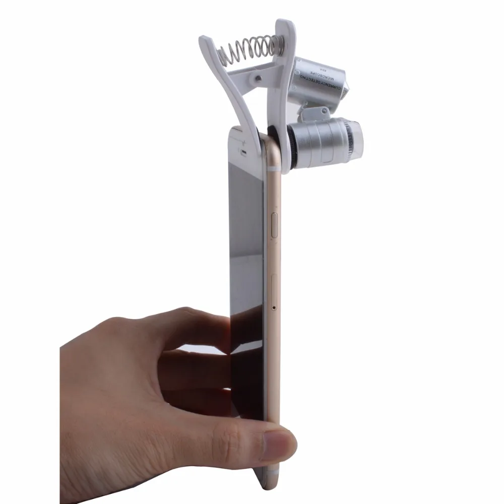 60X зум универсальные светодиодные сотовый телефон оборудование для ремонта