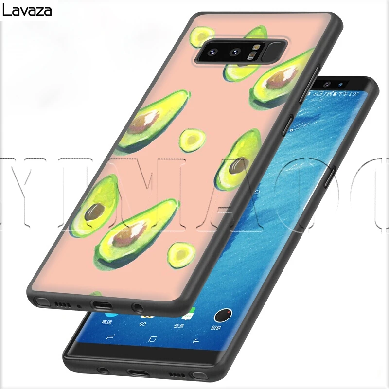 Lavaza авокадо чехол для Samsung Галактики S6 S7 край J6 S8 S9 S10 плюс A3 A5 A6 A7 A8 A9 Note 8 9 |