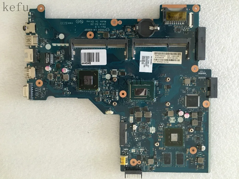 KEFU для HP 15 R 250 G3 материнская плата ноутбука ZSO50 LA A999P REV.1.0 DDR3 761540 001 I3 3217 процессор с