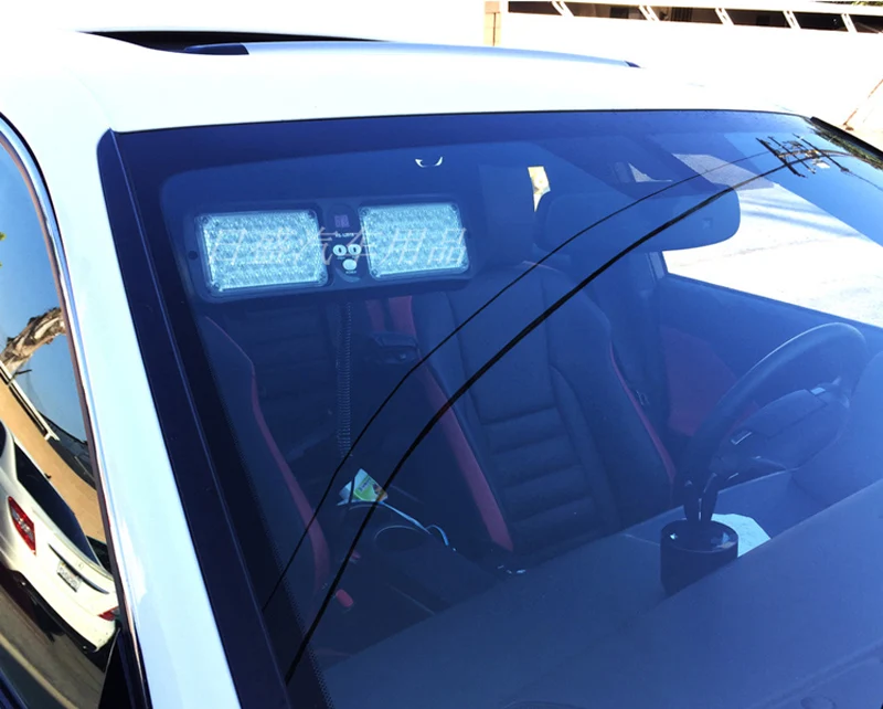 Светодиодный козырек для автомобиля 12 В 86 светодиодов | Автомобили и мотоциклы