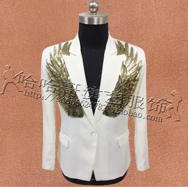 S-XXXL! Новые мужские костюмы с блестками куртки для ночных клубов