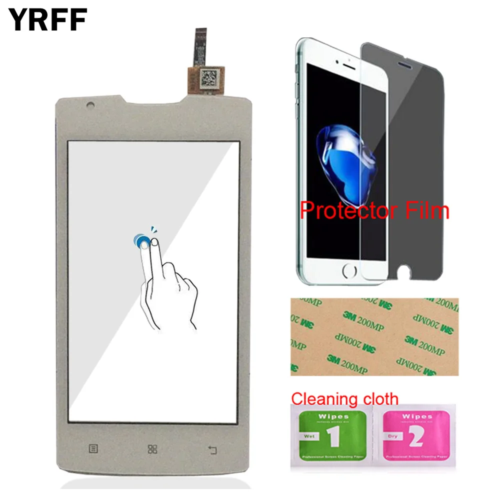 YRFF 4 0 ''мобильный для Lenovo A1000 A 1000 сенсорный экран передняя Сенсорная панель