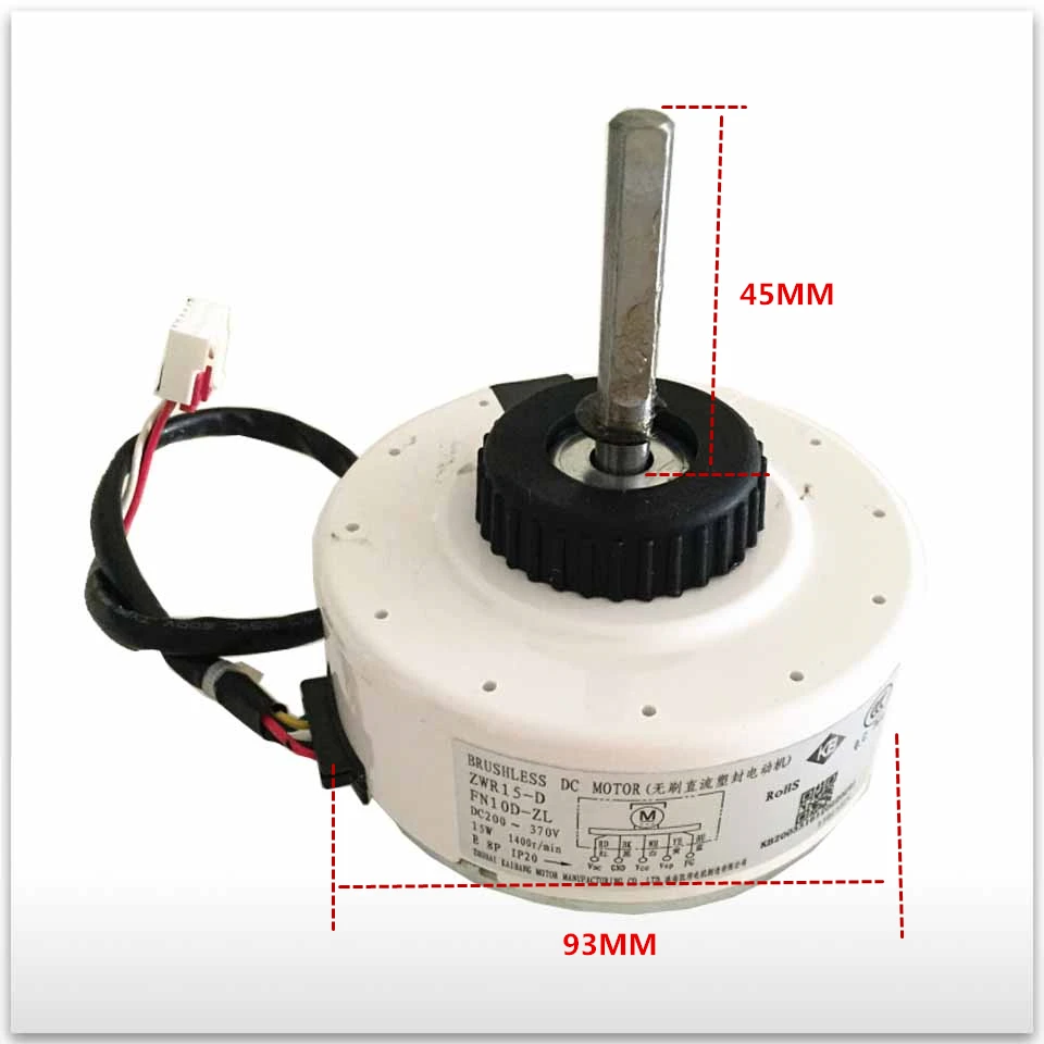 Для кондиционер Gree мотор ZWR15-D FN10D-ZL SIC-37CVL-F110-1 = ARW51A8P30JK вентилятор двигателя хорошие рабочие