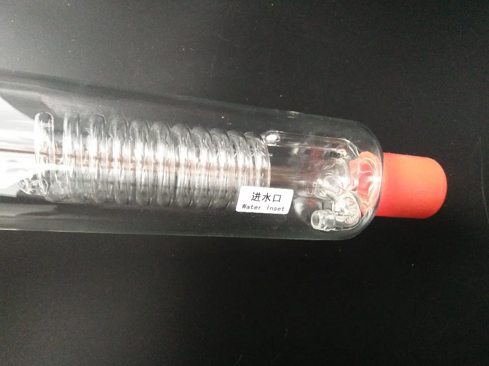

150w Yongli brand A8S 1850mm length co2 laser glass tube for 150w co2 laser engraving and cutting machine