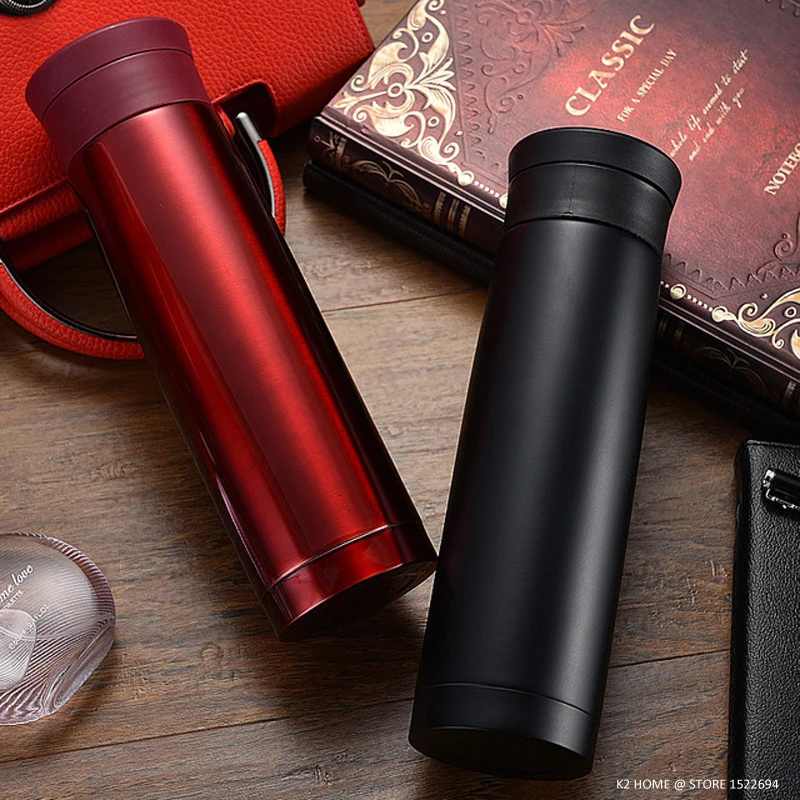 Термос вакуумный из нержавеющей стали 500 мл с двойными стенками | Дом и сад