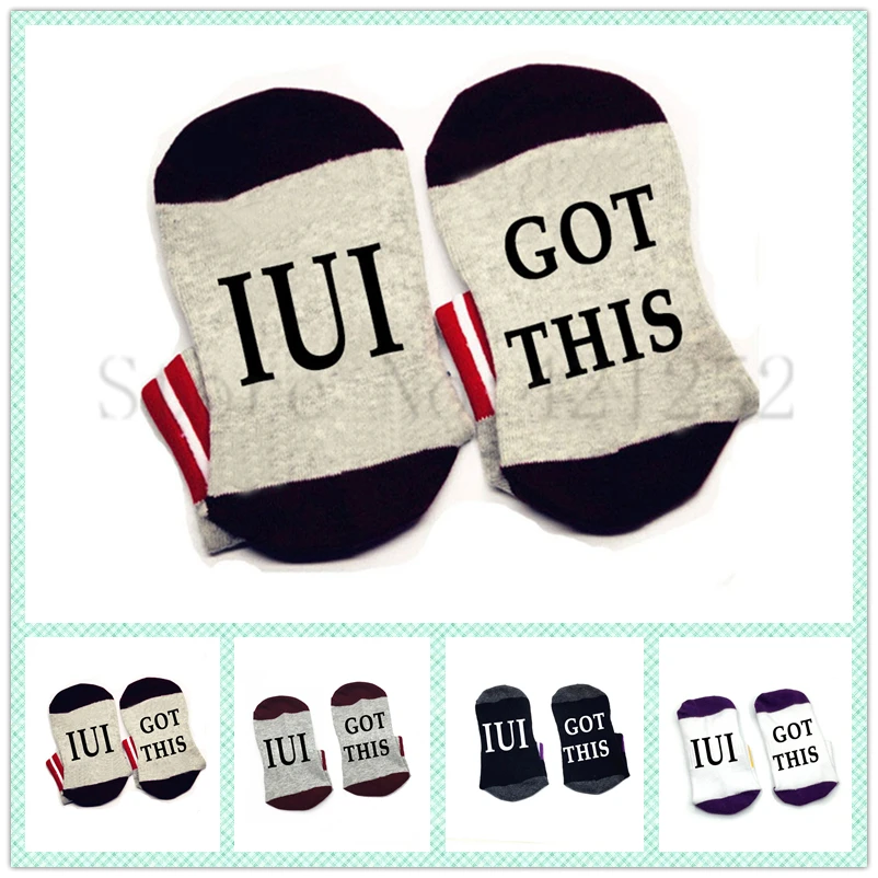 Lucky Socks IUI got this socks носки для бесплодия хлопковые эластичные удобные унисекс|Носки|