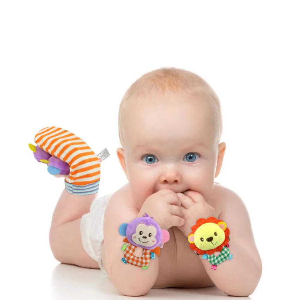 Leadingstar 2 шт. Симпатичные Fun для малышей писклявым плюшевый слон Обезьяна Животное