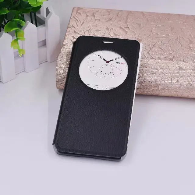 Чехол для zenfone4 max zc520kl откидная подставка с окошком просмотра кожаный чехол