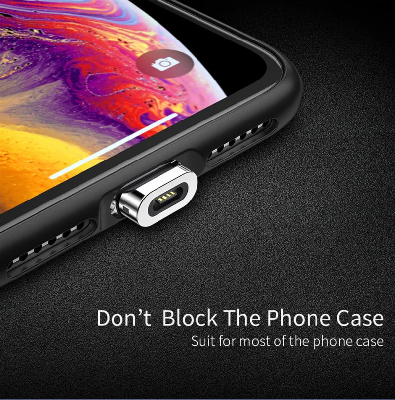 Магнитный кабель USB для быстрой зарядки кабель usb type C Магнитный кабель для зарядки данных Micro USB кабель для мобильного телефона USB шнур