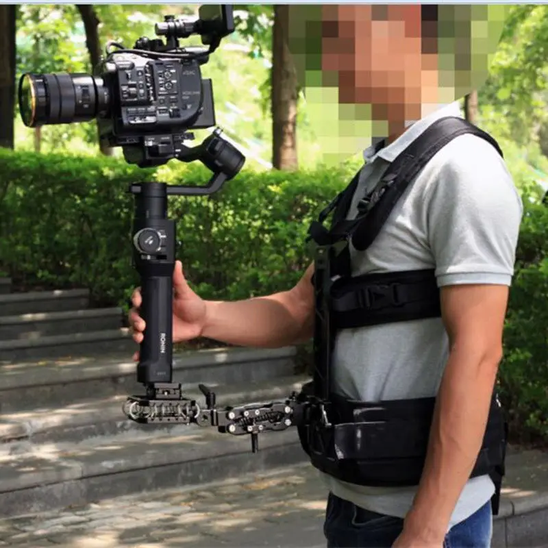 Ручной 3 осевой стабилизатор Hontoo Arm Gimbal vest steadicam Rig нагрузка 5 кг для DSLR DJI ROIN S Zhiyun Crane