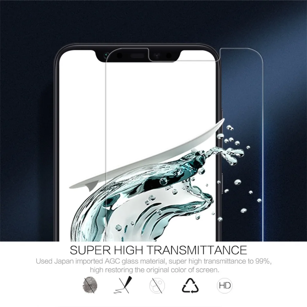 Закаленное стекло Nillkin Amazing H + Pro для Xiaomi Mi 8 PRO Explorer SE Противоударная Защитная