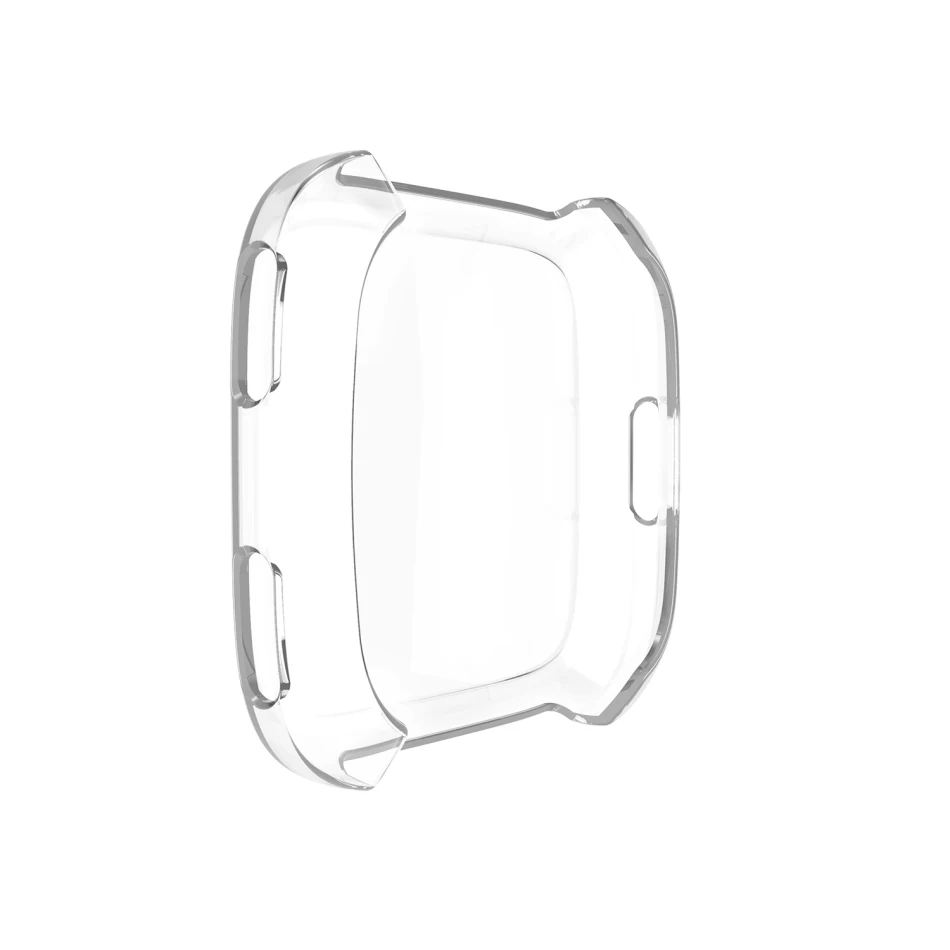 Ультра-тонкий чехол для Fitbit Versa, ремешок чехол Fit Bit Versa 2 тонкий прозрачный мягкий покрытие TPU аксессуары для часов защита экрана