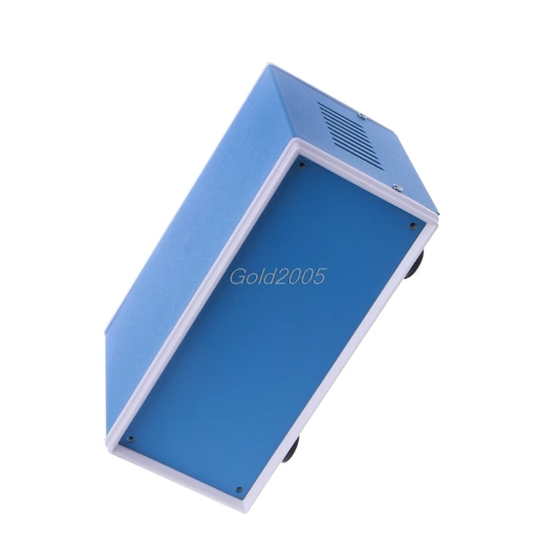 Синий металлический корпус чехол для проектов сделай сам распределительная