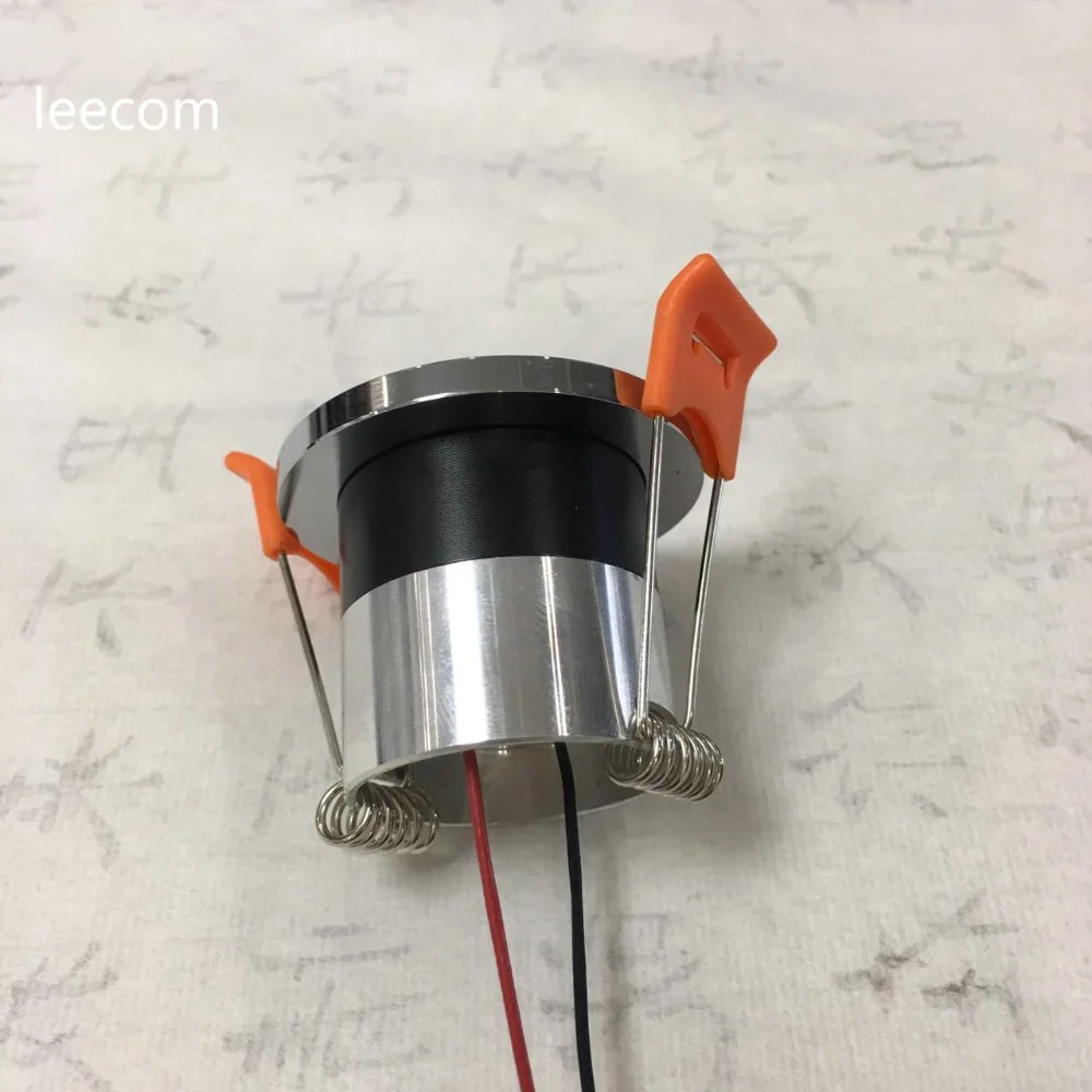 10 шт. затемнения светодиодный мини светильник под кабинет пятно света Диаметром