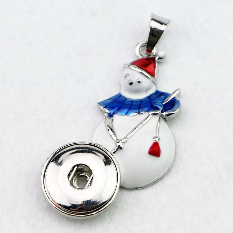 10 стилей на выбор! Металлическая кнопка для рукоделия подвеска в рождественском