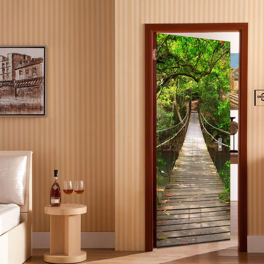

Colomac 3d wall door stickers self-adhesive renovation living room bedroom home decor poster creative decoration accessories