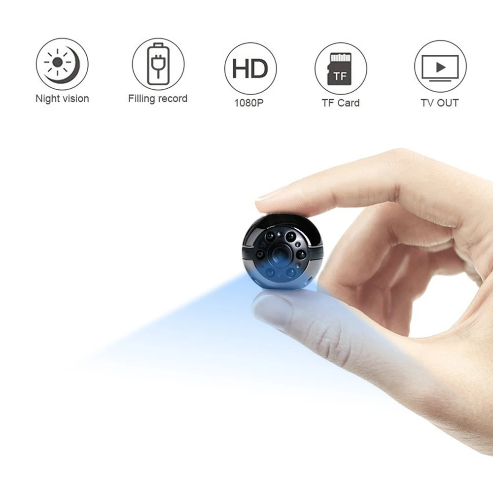 SQ9 полный HD1080P Mini DV камера видеорегистратор мини видеокамеры с Ночное видение и