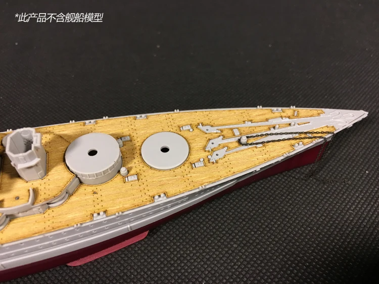 Деревянная палуба в масштабе 1700 для модели корабля Trumpeter 05781 USS Tennessee BB-43 1941 года (art.: 3920d8af330bb) - 3920d8af330bb