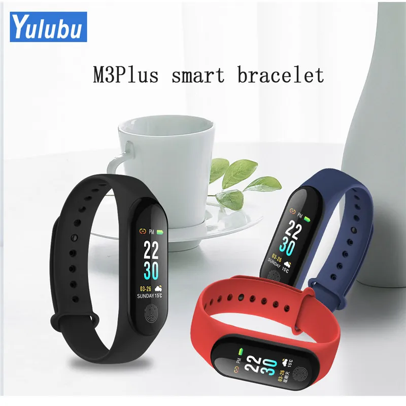 Yulubu Bluetooth M3Plus Smart Band Bracelet Blood Pressure Heart Rate Monitor Multi-sports Mode Wristband For Android IOS
Yulubu Bluetooth M3Plus Smart Band Bracelet Blood Pressure Heart Rate Monitor Multi-sports Mode Wristband For Android IOS