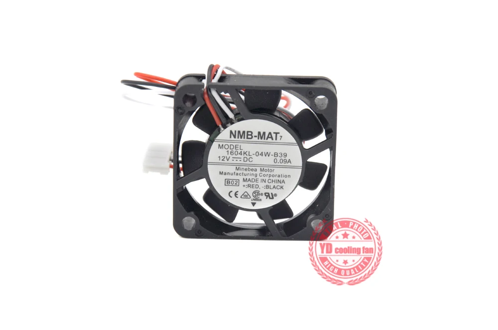 Новый NMB-MAT NMB 1604KL-04W-B39 4 см 12V 0.09A для Yaskawa Серводвигатель Вентилятор охлаждения |