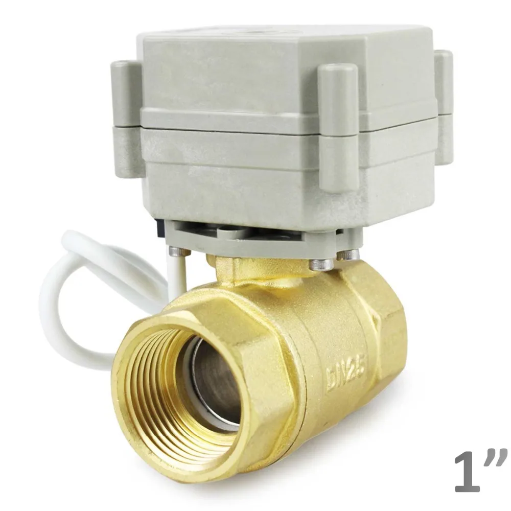 HSH Flo 1 &quotDN25 24VDC сигнал отзывы моторизованный шаровой клапан латунный