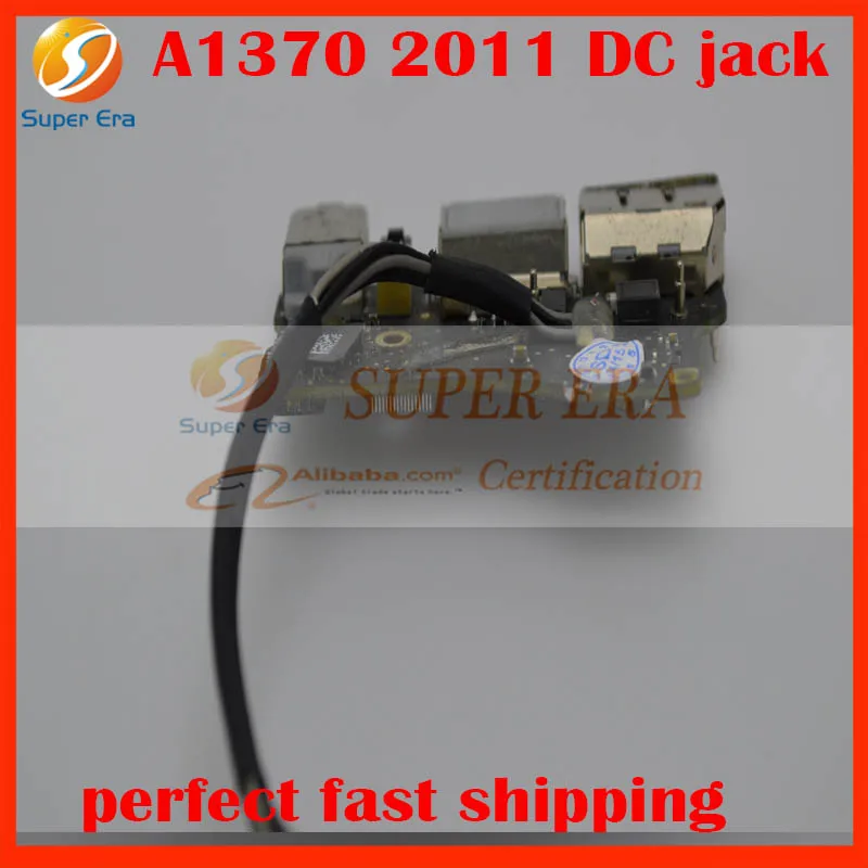 Оригинал A1370 2011 DC Jack Power Audio Board 820-3053-A для Apple MacBook Air 11 "A1370 DC-IN MC968 MC969 EMC 2471 |