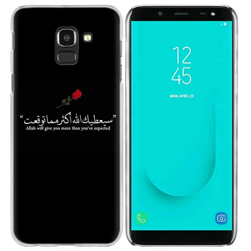 09 Жесткий пластиковый чехол для samsung Galaxy J2 J3 J4 J5 J6 J7 J8 Prime Plus мусульманский ислам бисмилла - Цвет: 09