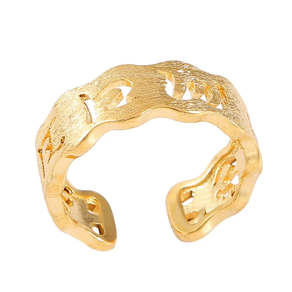 Африканское индийское женское кольцо модные золотые ювелирные изделия