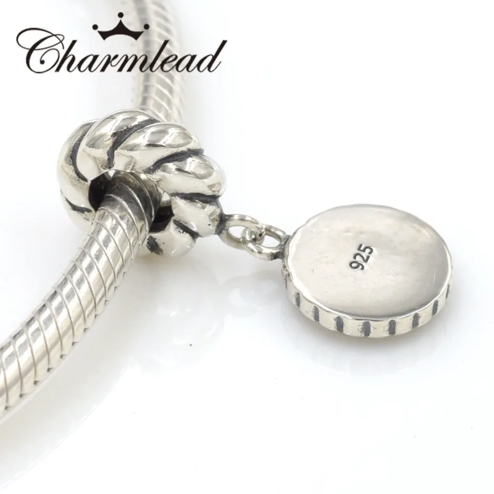 Подвеска Шарм для браслета из серебра 925 пробы с изображением сглаза|pandora charm