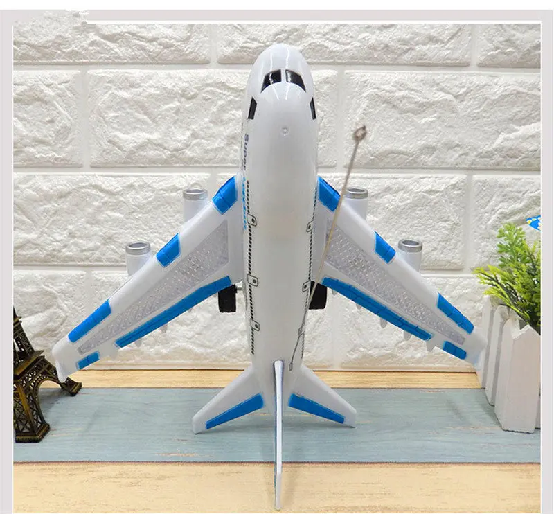 Airbus A380 модель самолета Звук Свет RC самолет дистанционного управления ткацких не