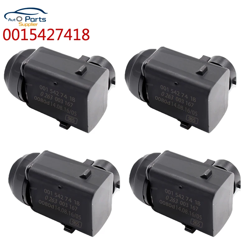 4 шт./лот 0015427418 датчик парковочного расстояния PDC для Mercedes W203 W209 W210 W211 W220 W163 W168 W215 W