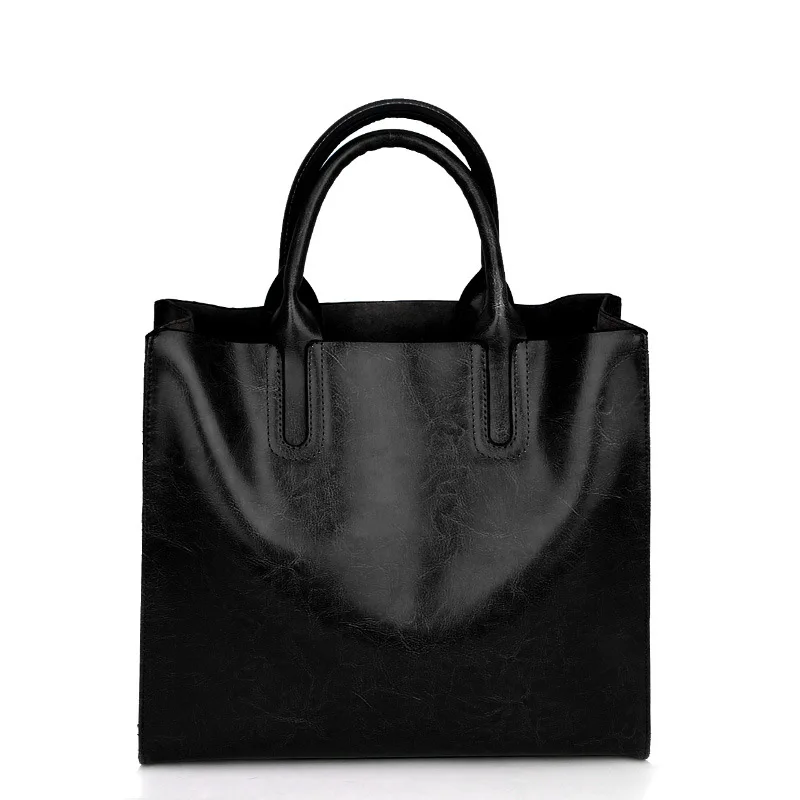Black ZENCY модные женские сумки-тоут от известного бренда, сумки для покупок, женские сумки из натуральной кожи, второй слой, коровья кожа, сумка через плечо - Цвет: Black