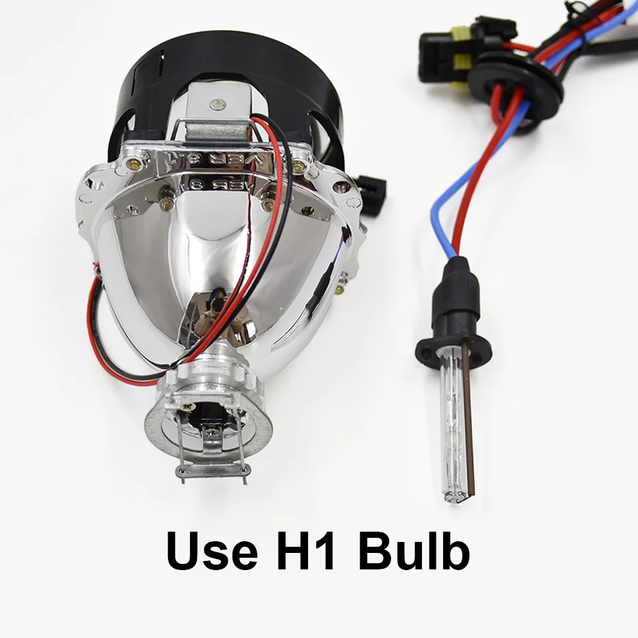 RONAN Mini 2,5 ''HID Биксеноновая линза для проектора обновленная 8,1 линза для фар H1 H4 H7 9006 светодиодный налобный фонарь DRL Angel Halo Devil Eyes