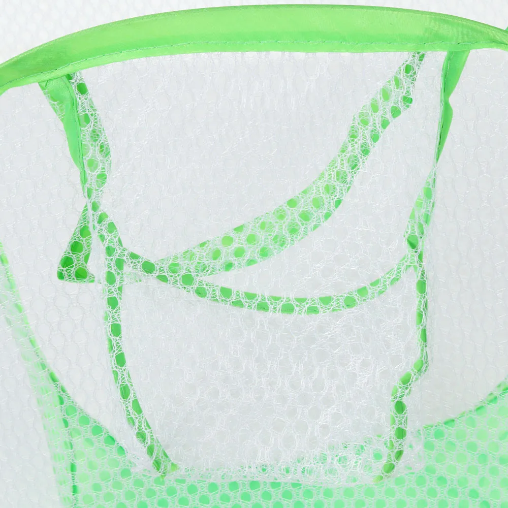 Новая Складная всплывающая корзина для стирки одежды белья сетчатая хранения
