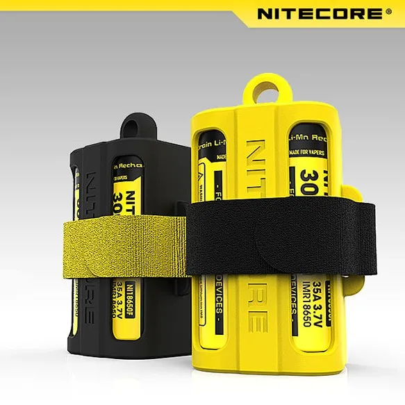 Оригинальный чехол Nitecore 18650 с аккумулятором силиконовый NBM40 контейнер