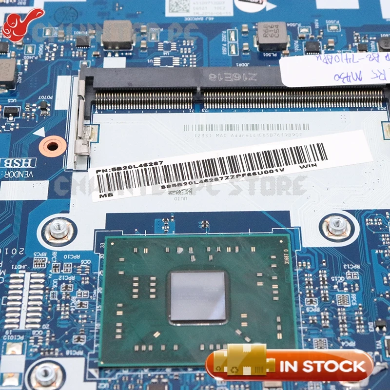 NOKOTION для lenovo ideapad 110 15ACL Материнская плата ноутбука A8 7410 процессор R5 M330 GPU CG521 NM A841