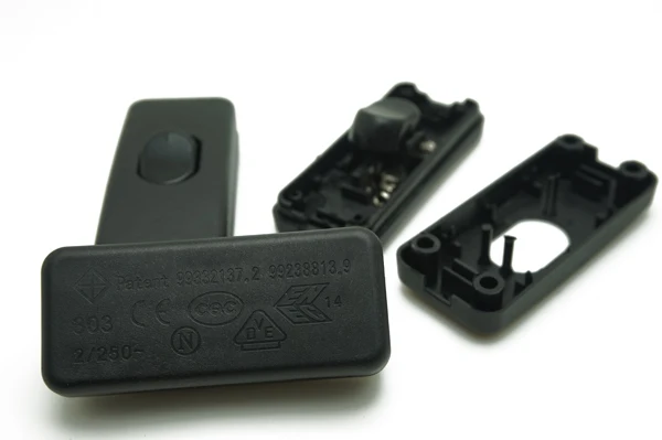 Встроенный ВКЛ/ВЫКЛ настольная лампа шнур светильник кабель переключатель макс.