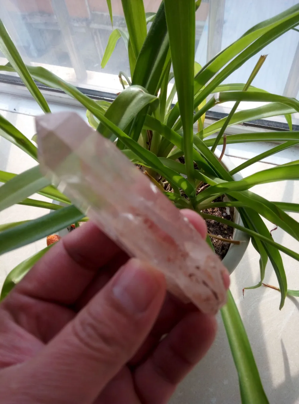 

83,7 г Топ Тибетский натуральный прозрачный кварцевый кристалл кластер образец