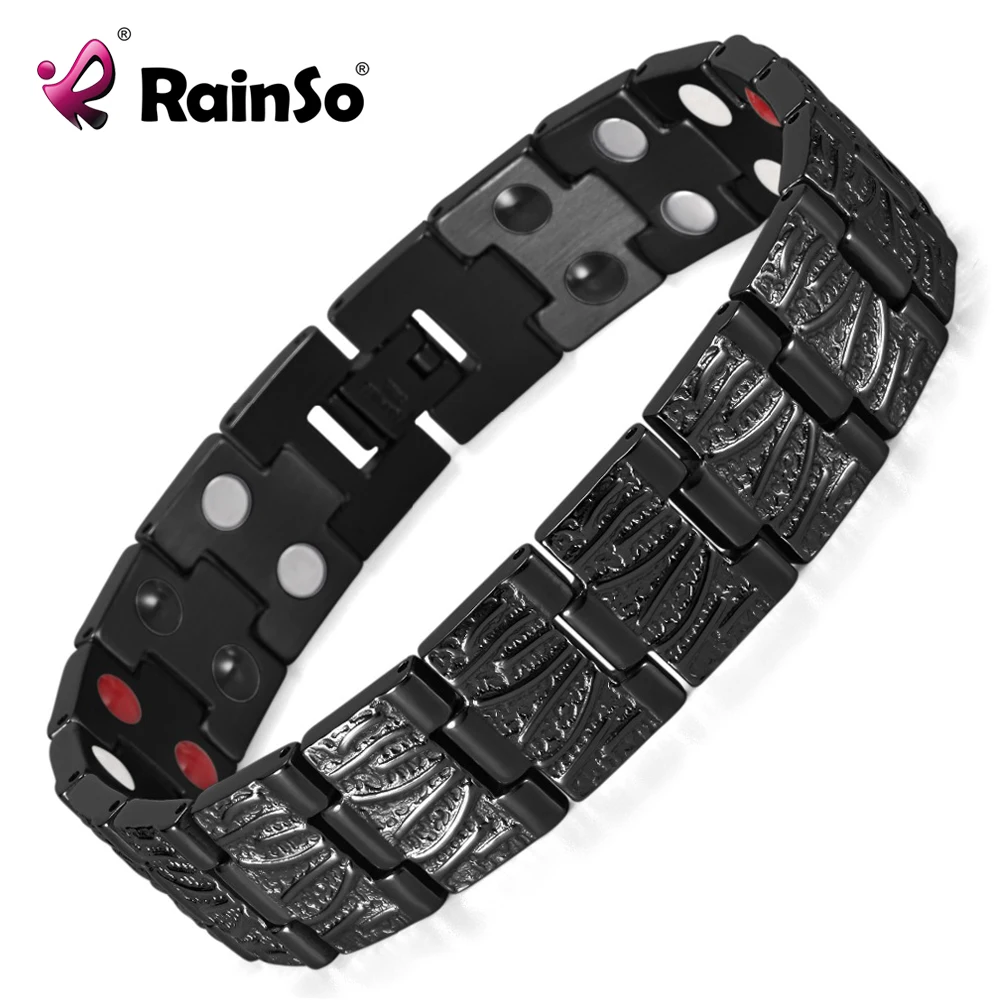 Rainso ювелирные изделия Германий здоровья магнитотерапия мужской 4 в 1 био