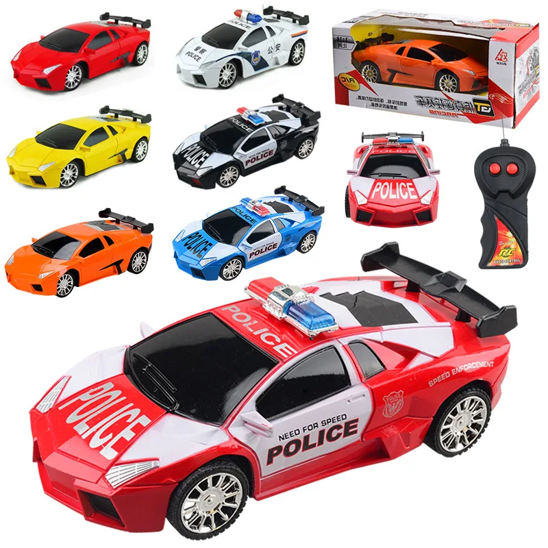 1:24 Электрический 5 Стиль rc автомобиль игрушка для мальчика полицейский