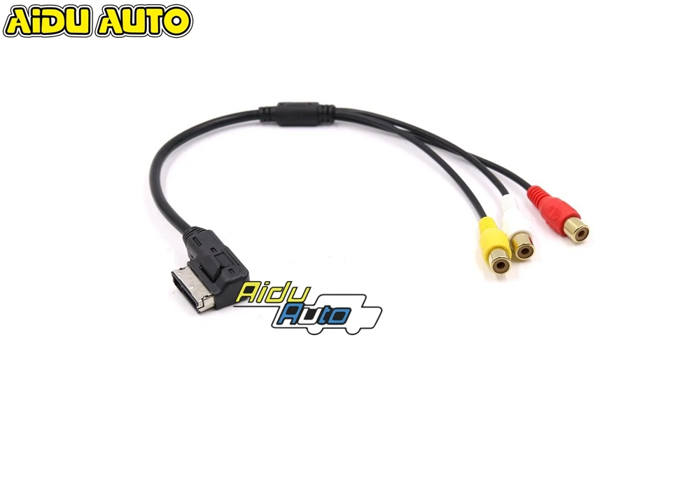 Аудиокабель AIDUAUTO AMI MMI 3 RCA Phono AV композитный медиакабель для Audi A1 A7 A8 Q7 S7