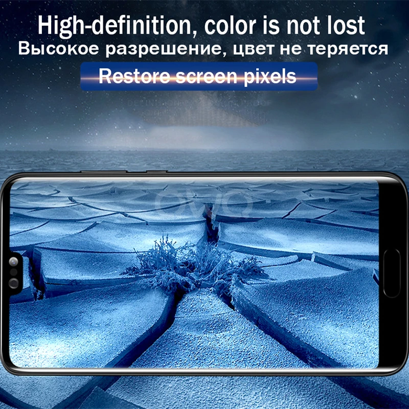 5D полное клеевое закаленное стекло для huawei P20 P30 mate 20 Lite Pro P Защита экрана смартфона пленка для huawei P10 Lite Полное покрытие HD