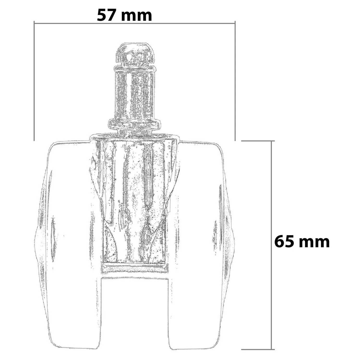 5 шт. универсальное колесико для офисного кресла мебельный ролик жесткого пола и