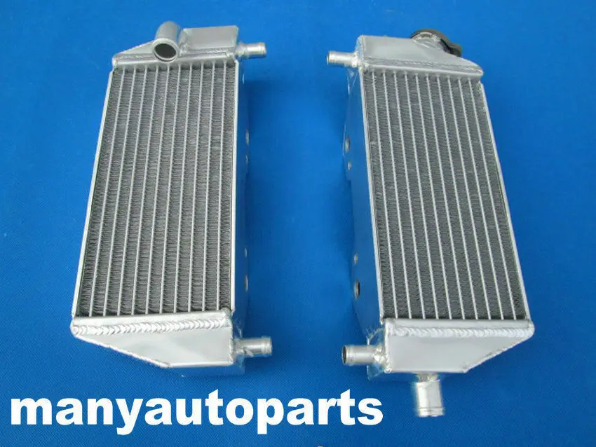 Для Kawasaki KX125 1994 2002/KX250 94 02 95 96 97 98 99 00 01 алюминиевый радиатор и шланг синий|radiator hose|hose