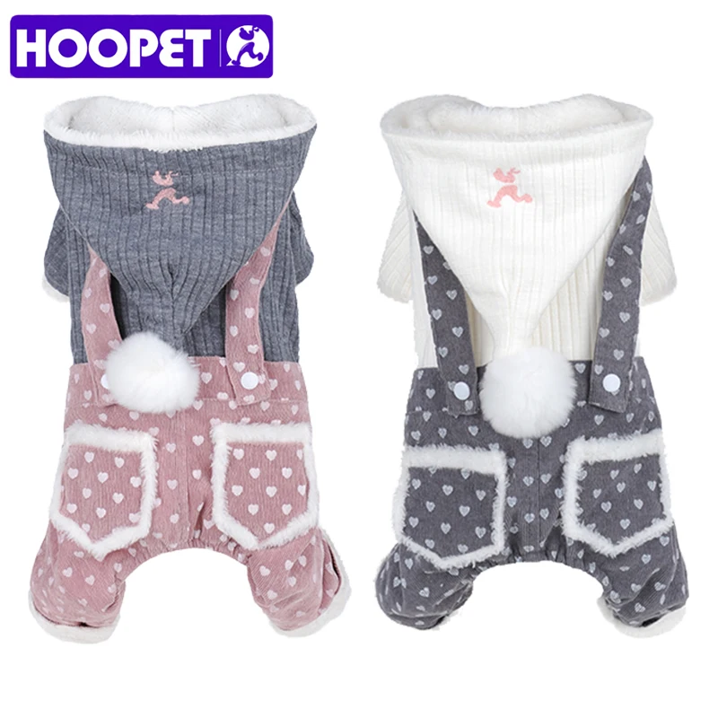 HOOPET Одежда для маленьких собак и кошек двухцветная мягкая удобная