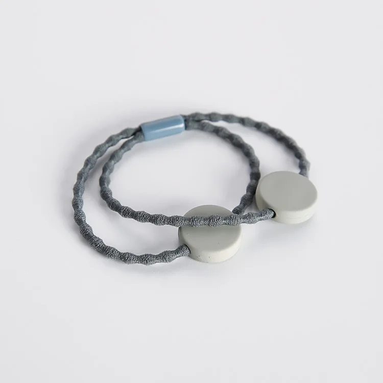 5 шт. аксессуары для волос вафельные эластичные резинки кольцо головной убор