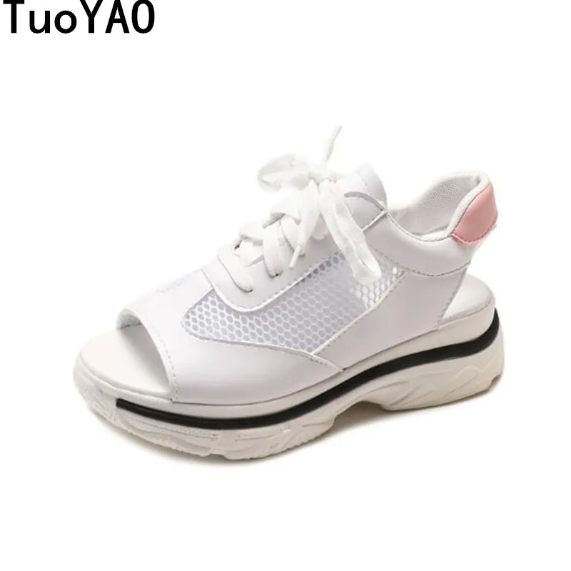 Модная пляжная обувь 2019 г. новые женские летние милые босоножки на танкетке со