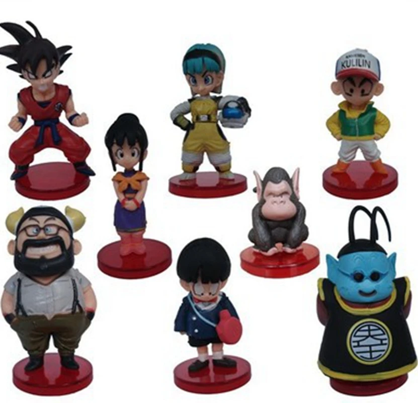 С рисунками из комикса Жемчуг дракона Z Bulma Чичи Сон Гоку Гохан Crilin наппа Вегета