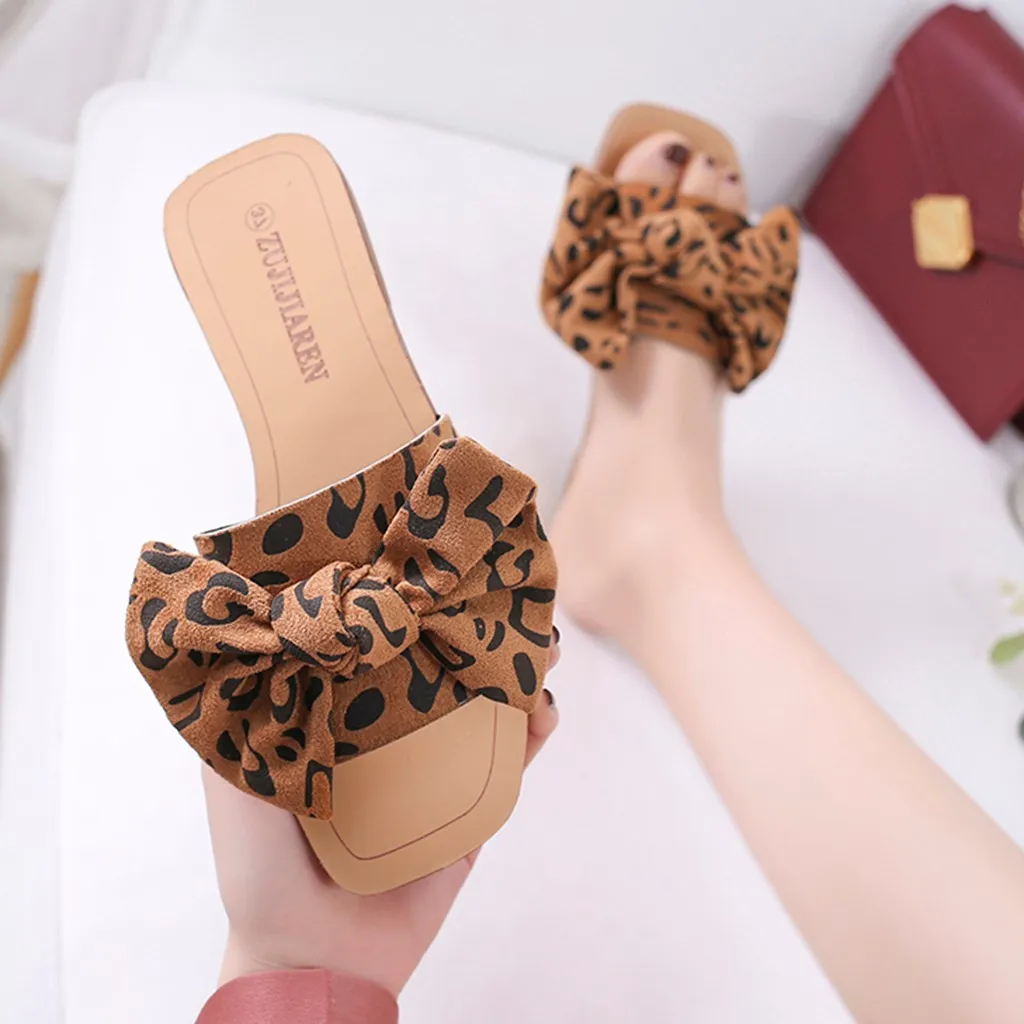 Новые летние босоножки на платформе женские элегантные леопардовые сандалии