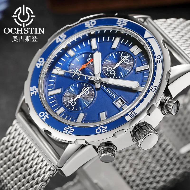 OCHSTIN 2019 модные спортивные часы для мужчин с Водонепроницаемый Аналоговый